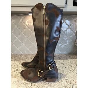 Donald J Pliner boots Size 7.5 Dela Expresso Vintage Suede Tall